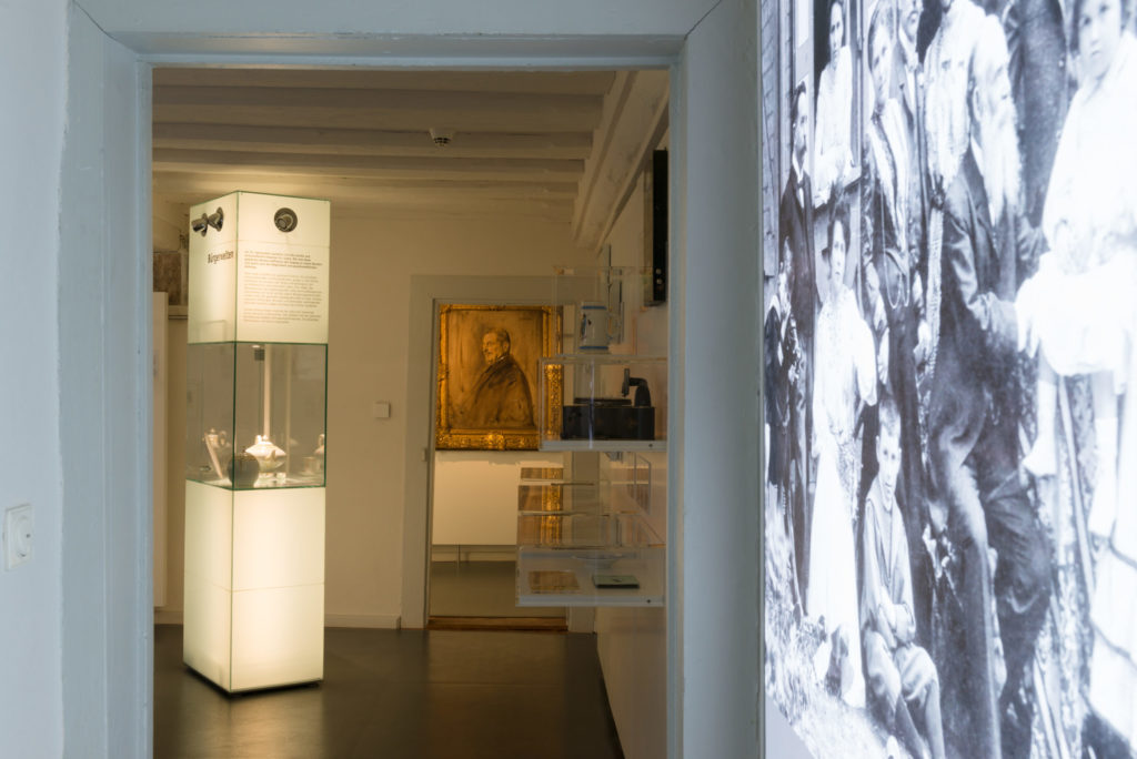 Dauerausstellung, Bürgertum, Heinrich Berolzheimer, 19. Jahrhundert, JMF Fürth, Innenaufnahme