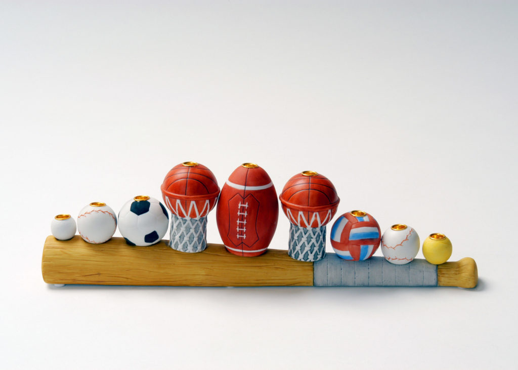Chanukka, Chanukkia, Baseball