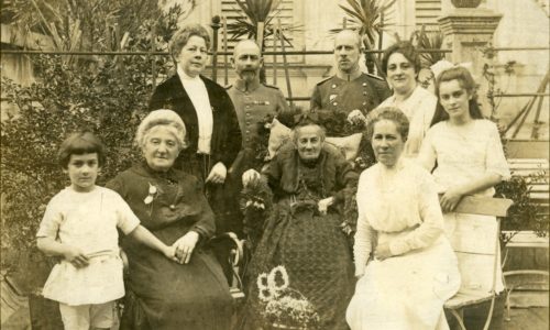 Altes Foto der jüdischen Familie Ortenau.