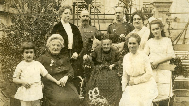 Altes Foto der jüdischen Familie Ortenau.